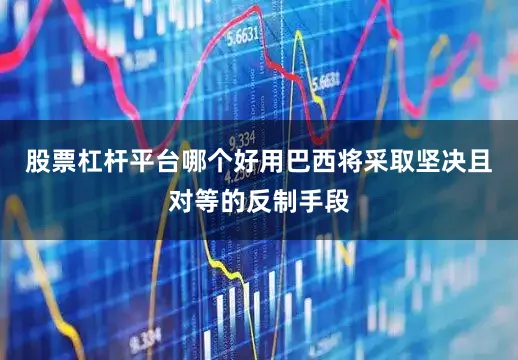 股票杠杆平台哪个好用巴西将采取坚决且对等的反制手段